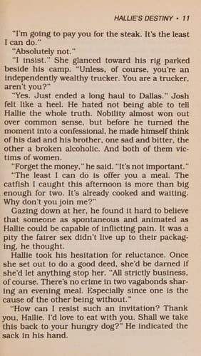 Cover image for Hallie's destiny