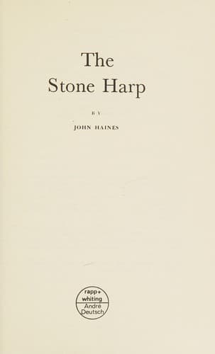Cover image for The stone harp