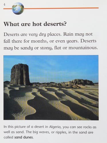 Cover image for Hot deserts