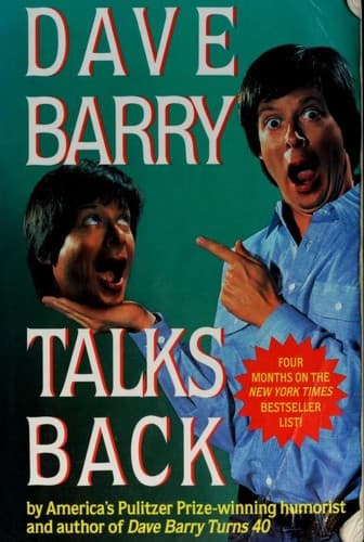 Cover image for Dave Barry Talks Back