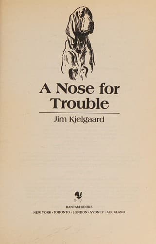 Cover image for A Nose for Trouble