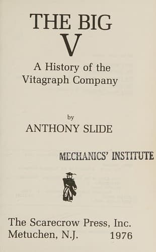 Cover image for Big V