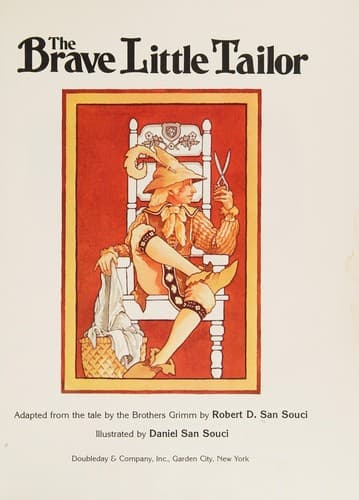 Cover image for The brave little tailor