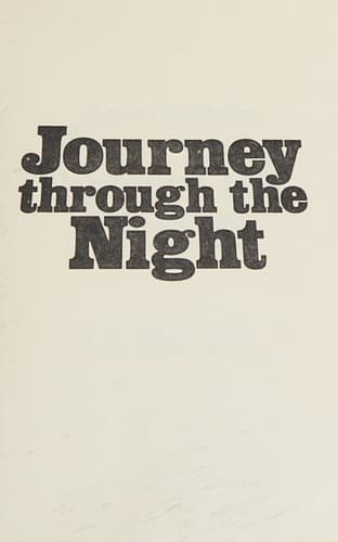 Cover image for Journey through the night