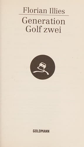 Cover image for Generation Golf zwei