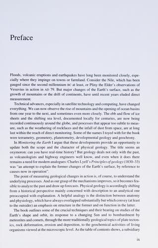 Cover image for Monitoring the earth