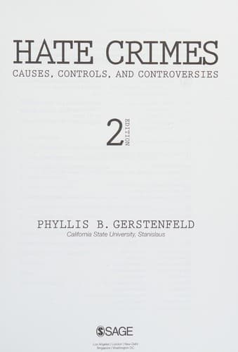 Cover image for Hate crimes