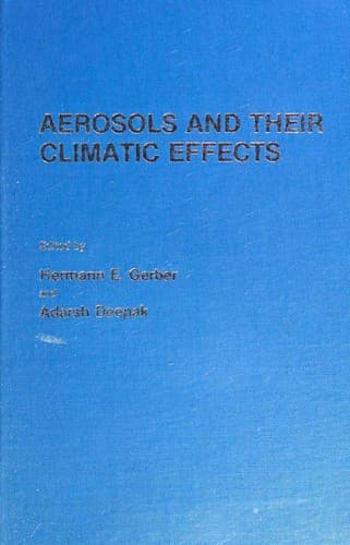 Cover image for Aerosols and their climatic effects