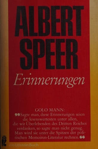 Cover image for Erinnerungen