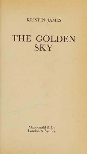 Cover image for The golden sky