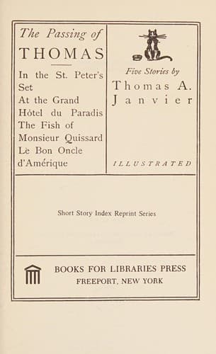 Cover image for The passing of Thomas
