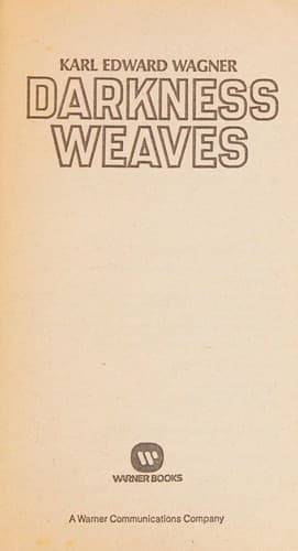 Cover image for Darkness Weaves