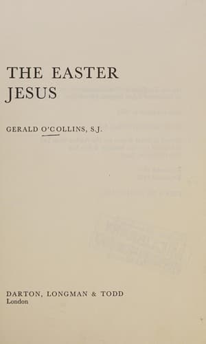 Cover image for The Easter Jesus.