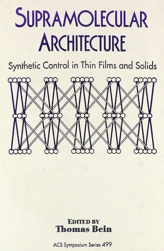Cover image for Supramolecular architecture