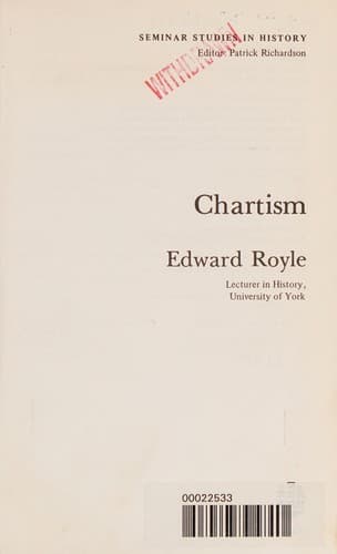 Cover image for Chartism