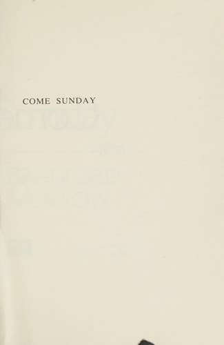 Cover image for Come Sunday