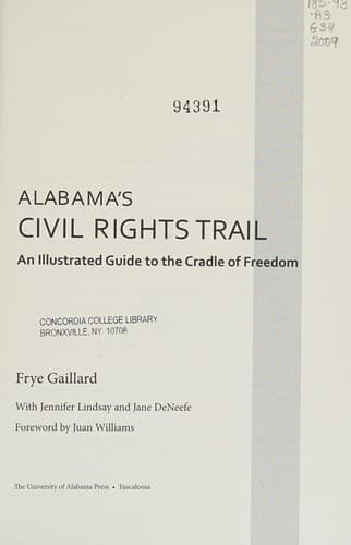 Alabama's civil rights trail