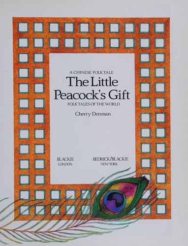 Cover image for The little peacock's gift