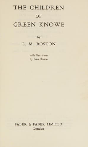 Cover image for The children of Green Knowe