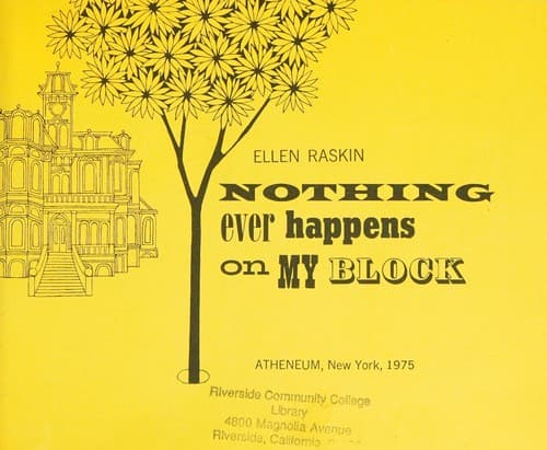 Cover image for Nothing Ever Happens on My Block