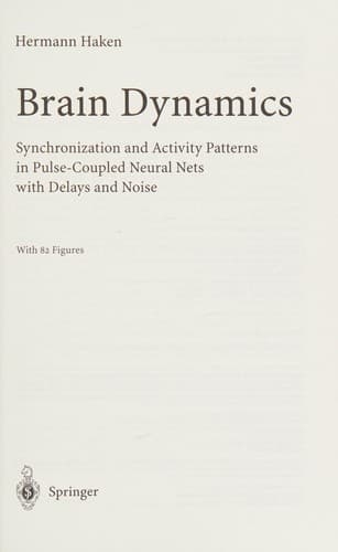 Cover image for Brain dynamics