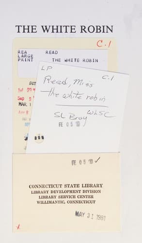 Cover image for The white robin