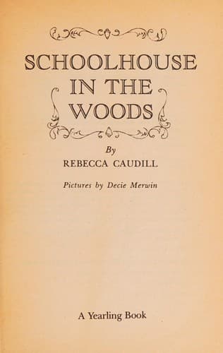 Cover image for Schoolhouse in Woods