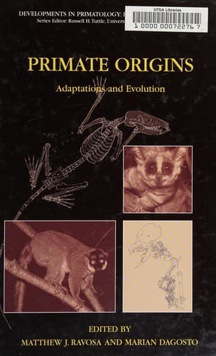 Cover image for Primate origins