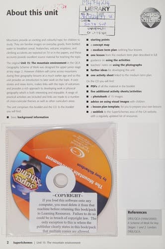Cover image for Geography at key stages 1 and 2.