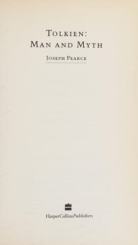 Cover image for Tolkien