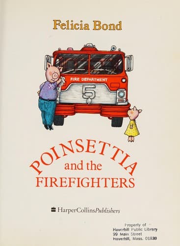 Cover image for Poinsettia and the firefighters