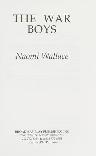 Cover image for The war boys