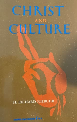 Cover image for Christ and Culture (Torchbooks)