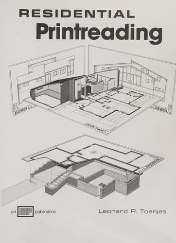 Cover image for Residential printreading