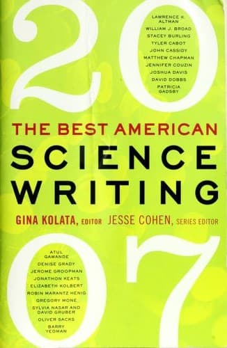 Cover image for The Best American Science Writing 2007