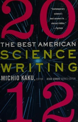 Cover image for The Best American Science Writing 2012
