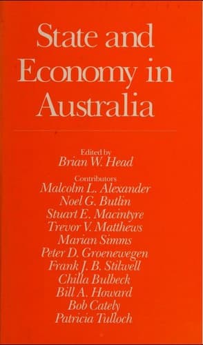 Cover image for State and economy in Australia