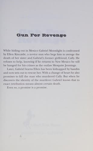 Cover image for Gun for revenge