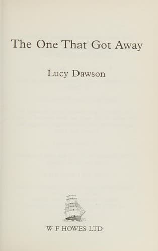 Cover image for The one that got away