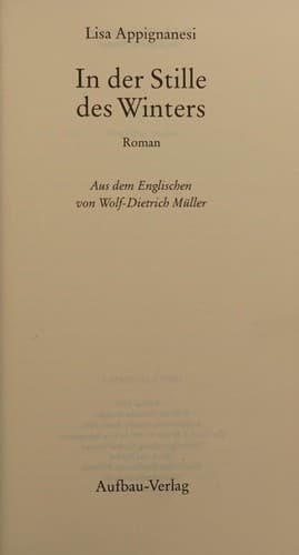 Cover image for In der Stille des Winters