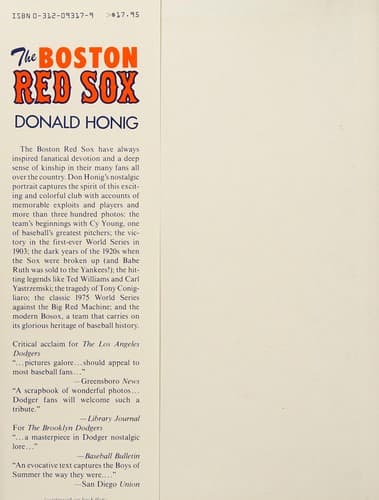 Cover image for The Boston Red Sox