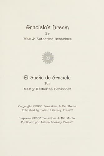 Cover image for Graciela's dream =