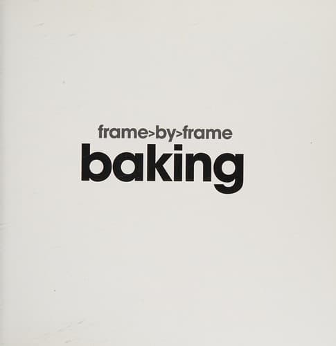 Cover image for Frame>by>frame baking