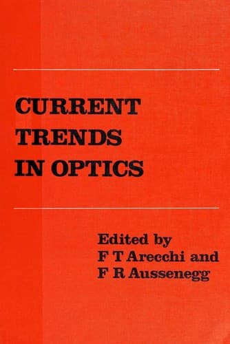 Cover image for Current Trends in Optics
