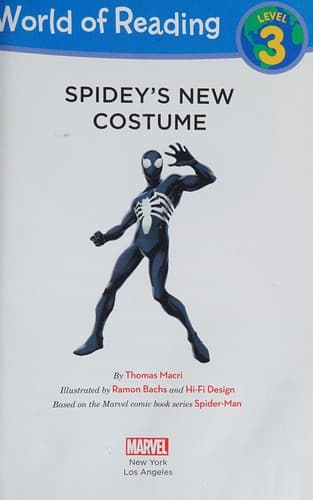 Cover image for Spidey's new costume