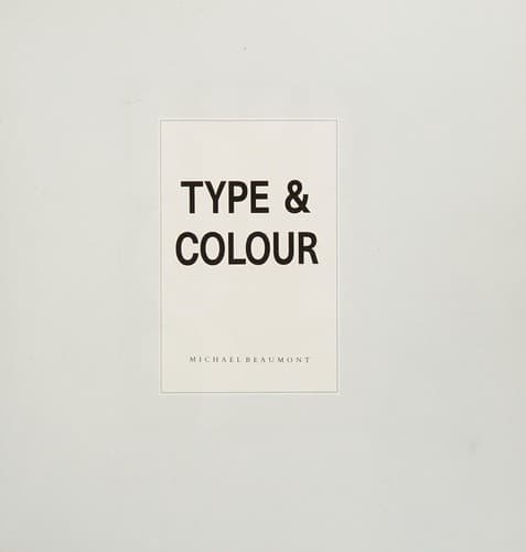 Cover image for Type & colour