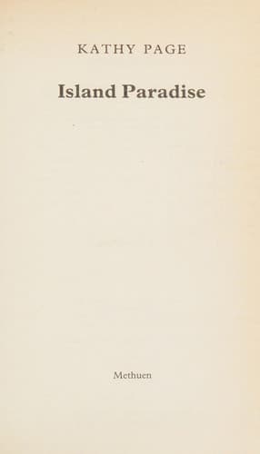 Cover image for Island Paradise