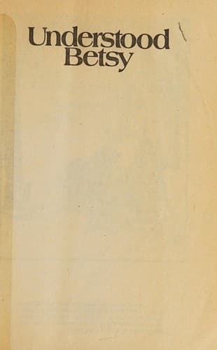 Cover image for Understood Betsy
