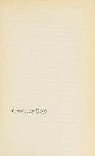 Cover image for Carol Ann Duffy, Vicki Feaver, Eavan Boland.