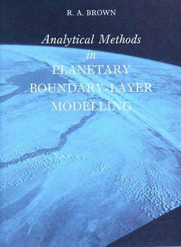 Cover image for Analytical methods in planetary boundary-layer modelling